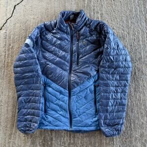 VINTAGE Y2K OUTDOOR RESEARCH PUFFER JACKET OUTDOORS HIKING MENS MEDIUM SMALL RIP